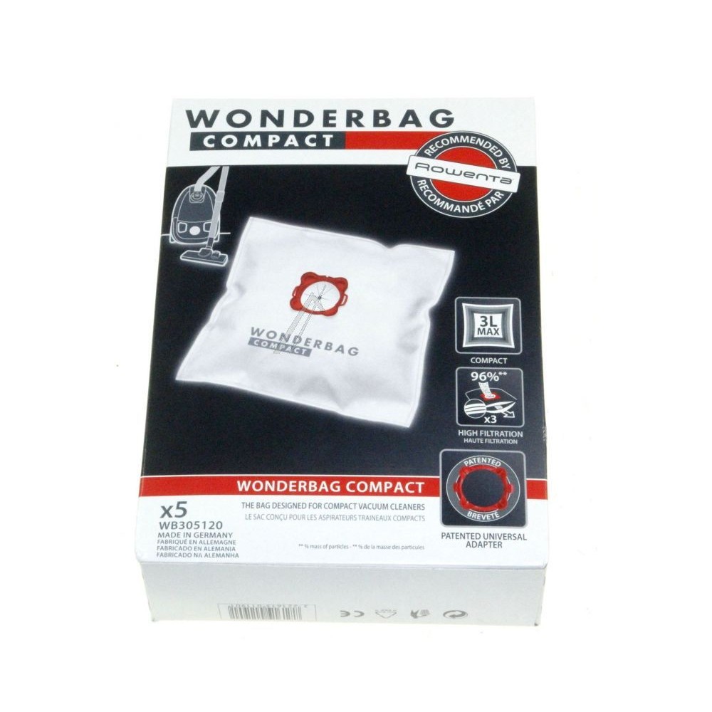 Sacs universels Rowenta Wonderbag Compact - Aspirateur - WB305120