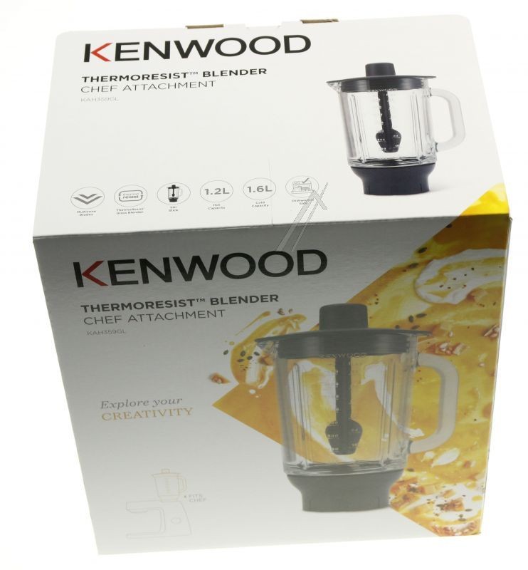 Blender en verre ThermoResist (KAH358GL) pour Cooking Chef Kenwood 