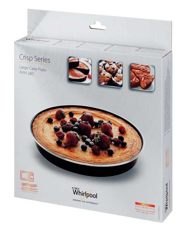 Plat Crisp Ø28cm Whirlpool - Micro-ondes - 480131000082