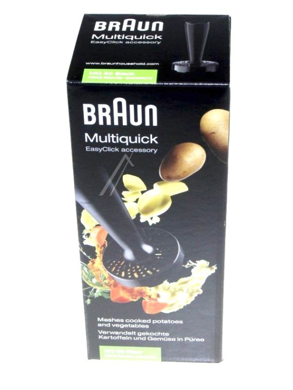 Pied presse purée complet Braun Multiquick MQ7 - Mixeur à main