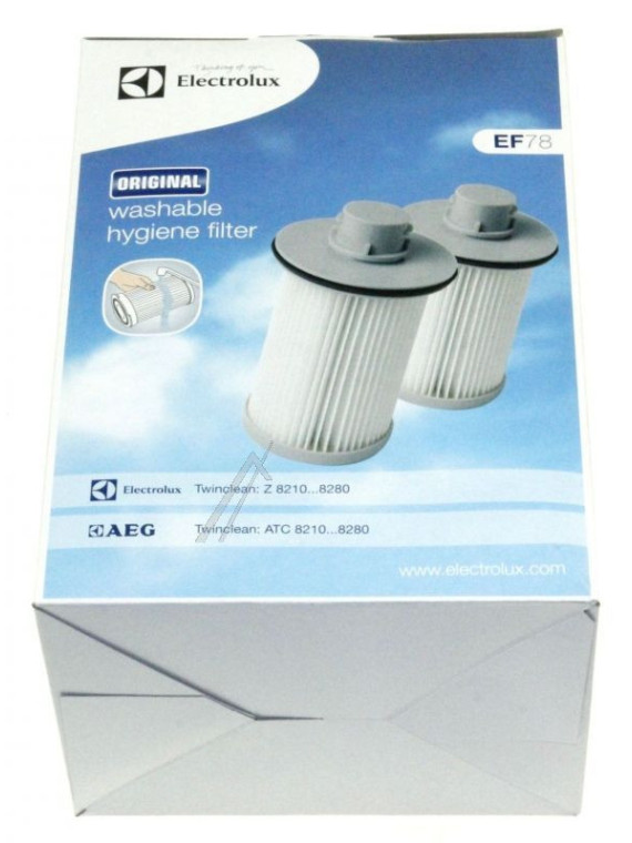 Filtre hepa cylindrique Electrolux TwinClean Z8210 / Z8280 - Aspirateur