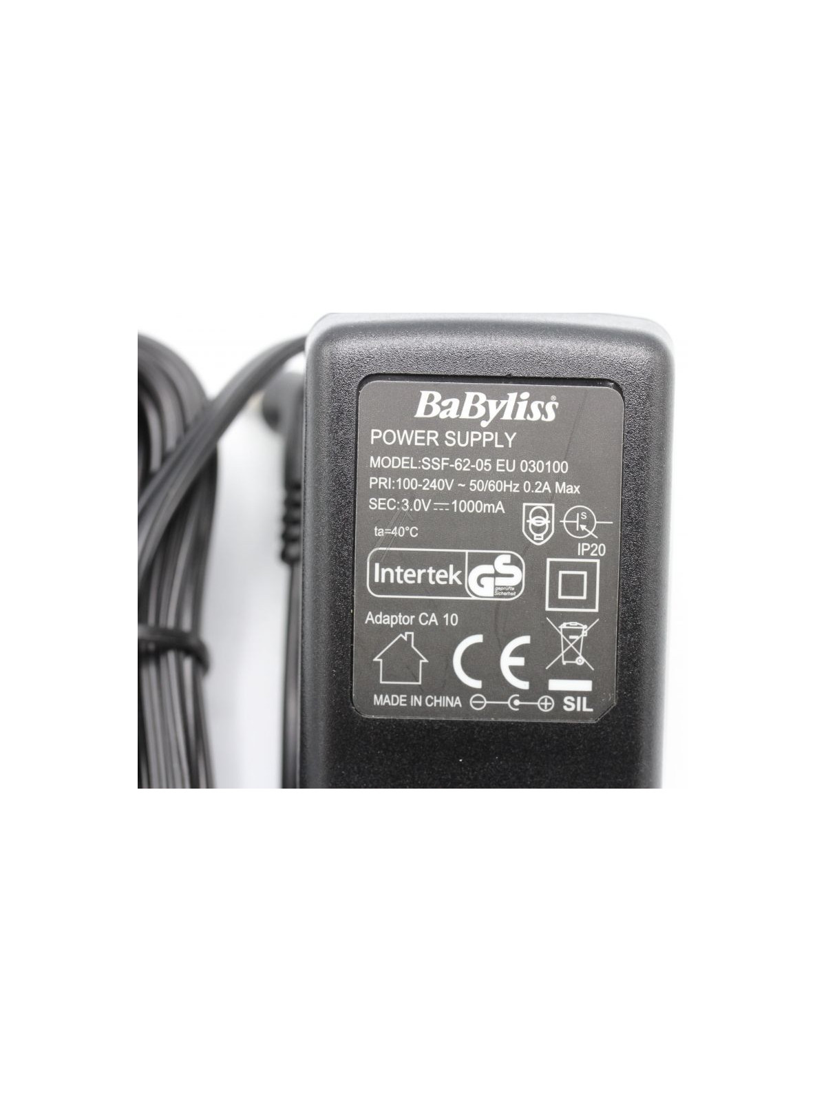 Chargeur secteur Babyliss E865E / E867E - Tondeuse