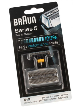 Combipack grille + couteaux Braun Activator / ContourPro - Rasoir