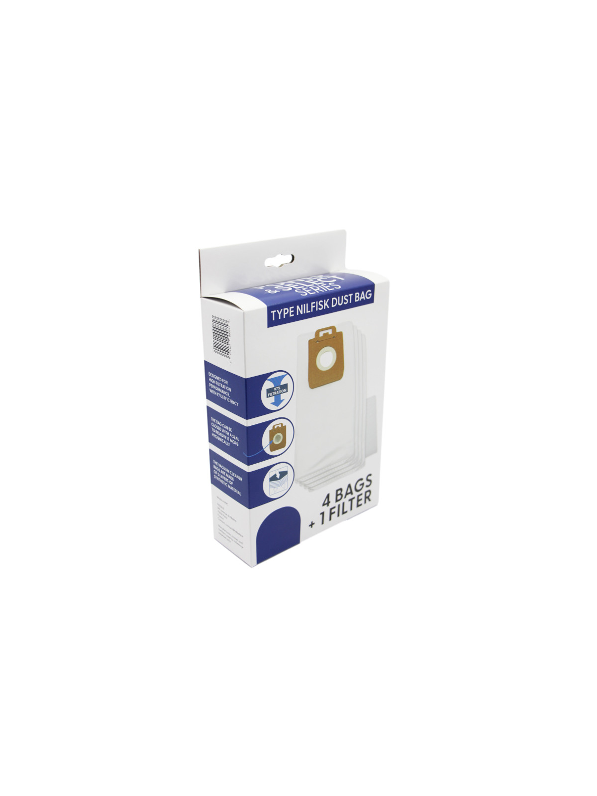 Sacs compatibles Nilfisk Power / Select series - Aspirateur