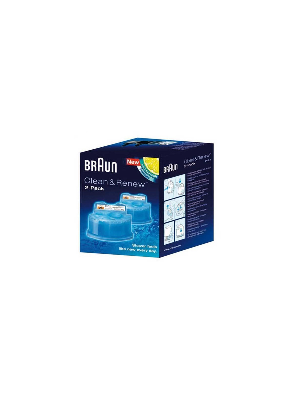 Gel nettoyant CCR2 Braun Pulsonic - Rasoir