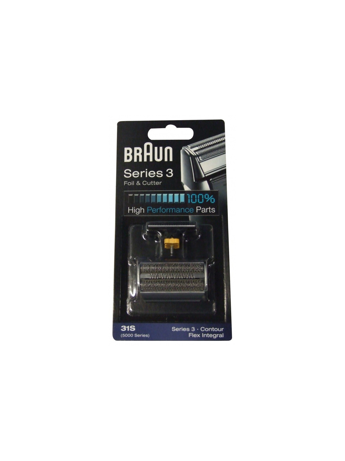 Combipack grille silver + couteaux Braun 5000 / 6000 series - Rasoir